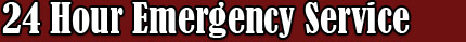 24 hour emergency service