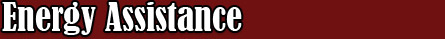 financing & Energy Assistance
