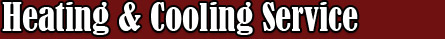 heating & cooling equipment